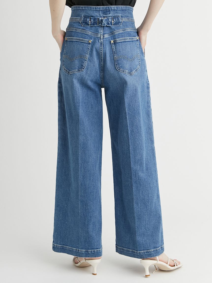 CELFORD（セルフォード）CELFORD×Leeデニムワイドパンツブルー36 CELFORD×Lee】デニムワイドパンツ(ロングパンツ)｜PANTS（パンツ
