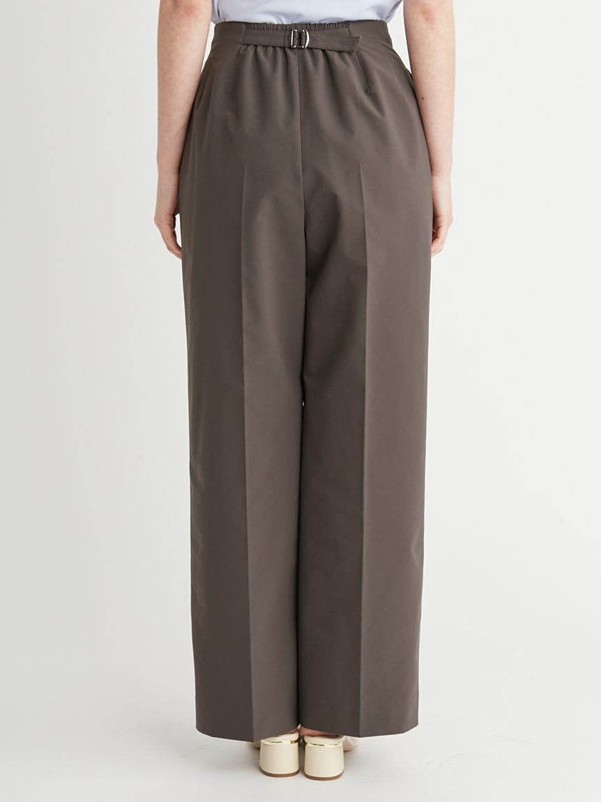 バックベルトワイドパンツ(ロングパンツ)｜PANTS（パンツ