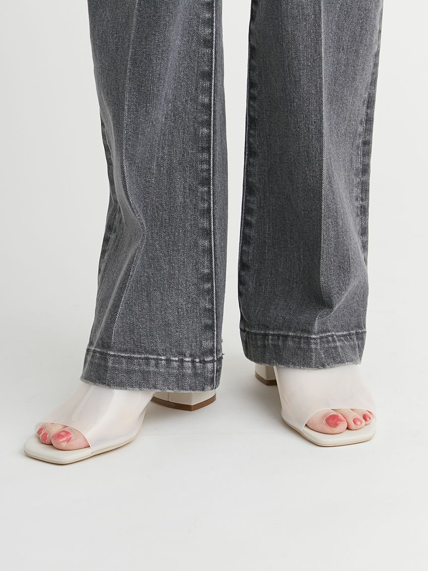 ハイウエストフレアデニムパンツ(ロングパンツ)|PANTS(パンツ ハイウエストフレアデニムパンツ(ロングパンツ)|PANTS(パンツ