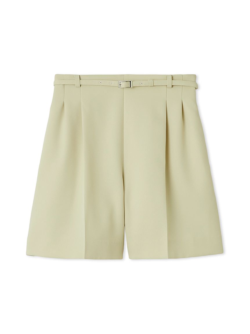 ベルト付きハイウエストショートパンツ(ショートパンツ)｜PANTS