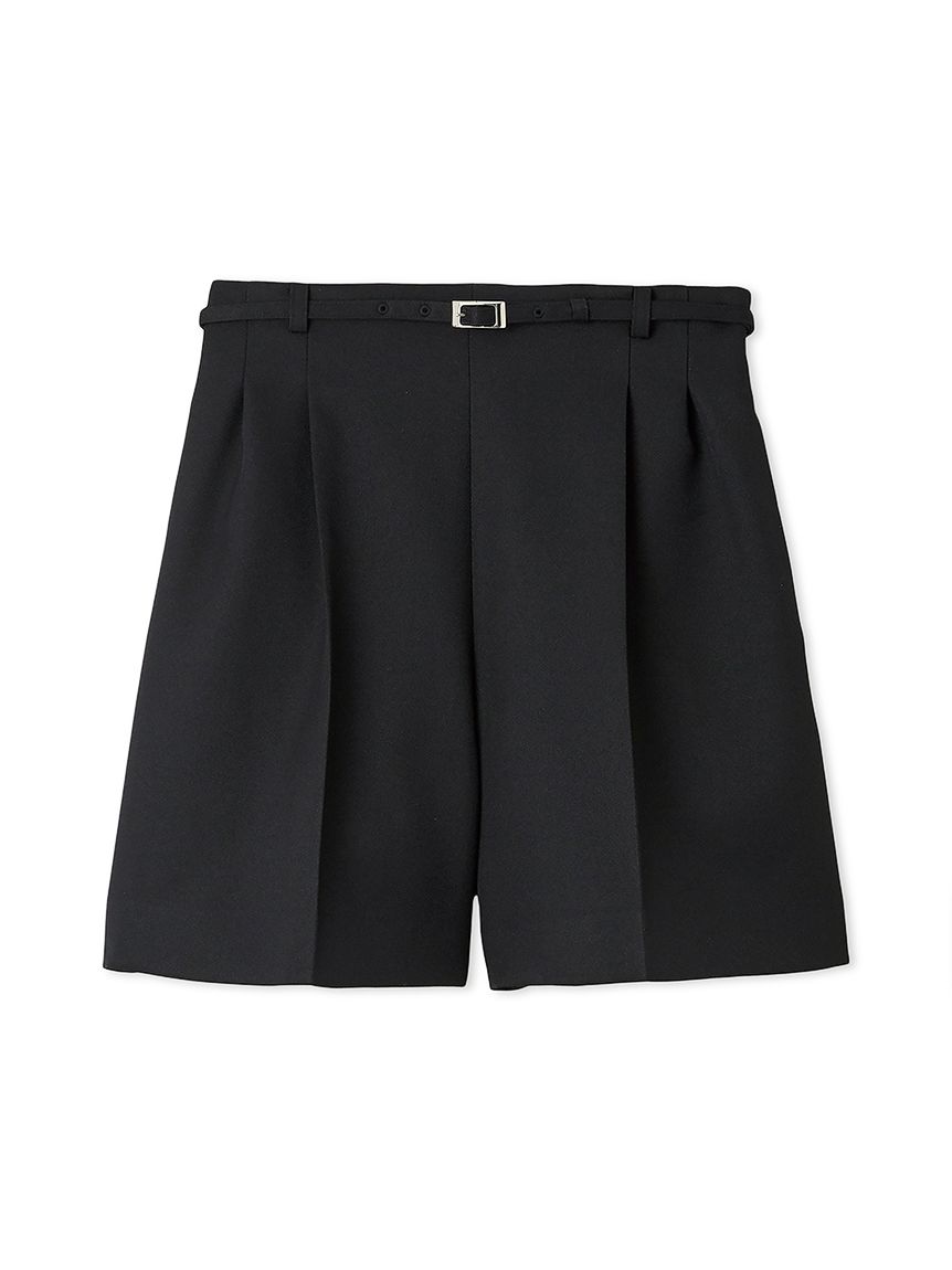 ベルト付きハイウエストショートパンツ(ショートパンツ)｜PANTS
