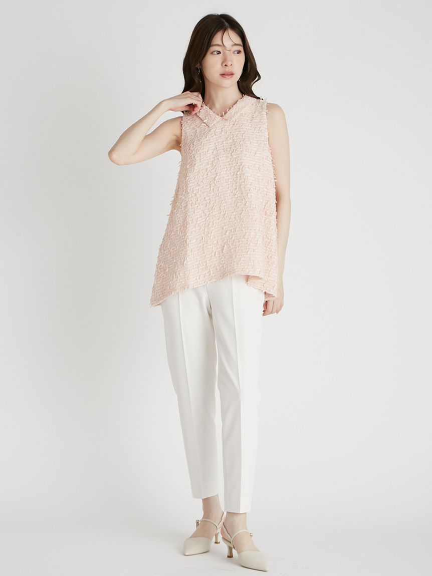 人気完売商品【タグ付き新品】CELFORD テーパードパンツ 34サイズ BLK テーパードパンツ(ロングパンツ)｜PANTS（パンツ）｜CELFORD（セル