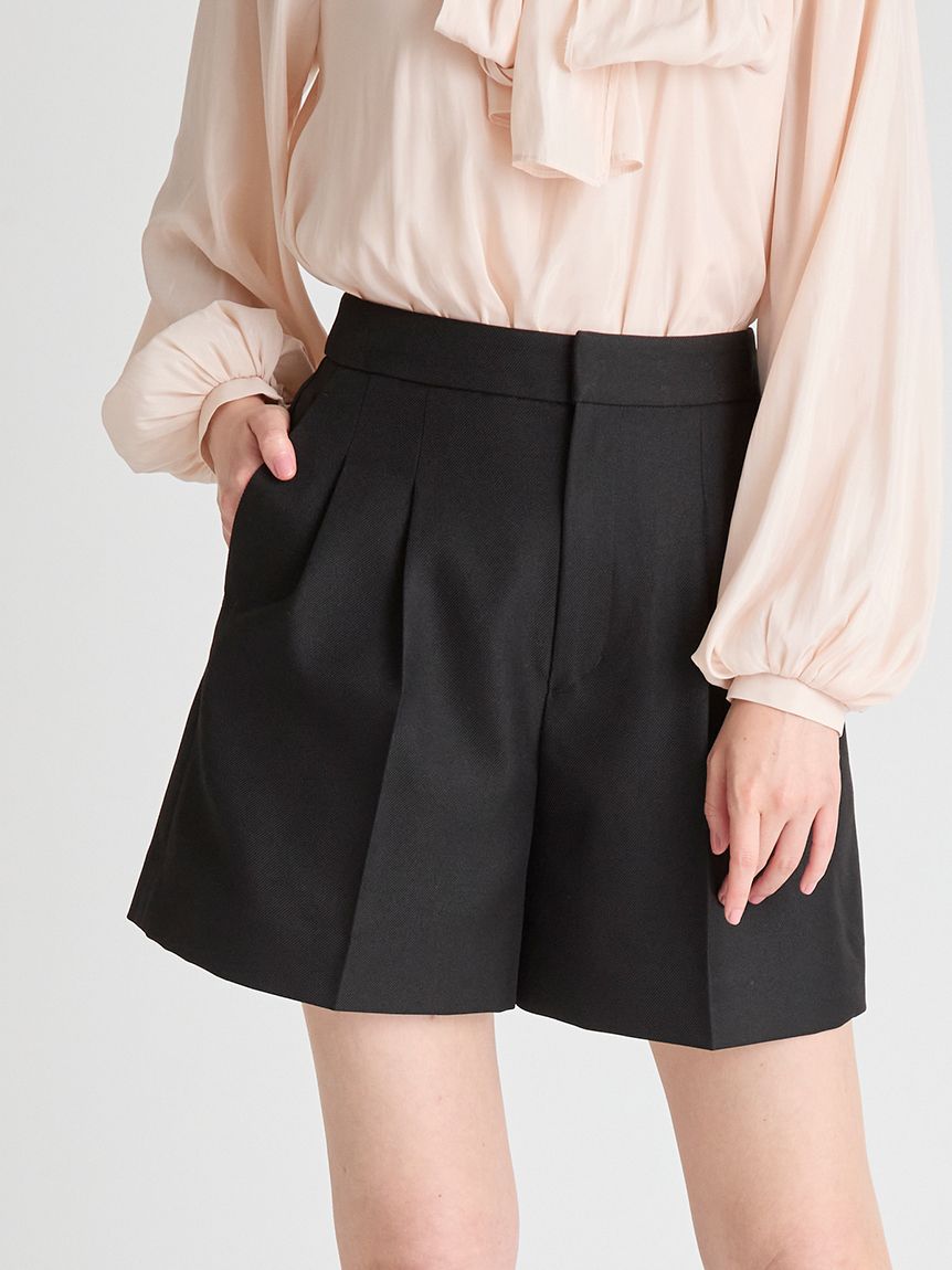 CELFORD バリエーションタックショートパンツ バリエーションタックショートパンツ(ショートパンツ)｜PANTS