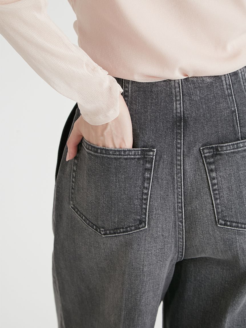 CELFORD セルフォード ハイウエストワイドデニムパンツ ハイウエストワイドデニム(ロングパンツ)｜PANTS（パンツ