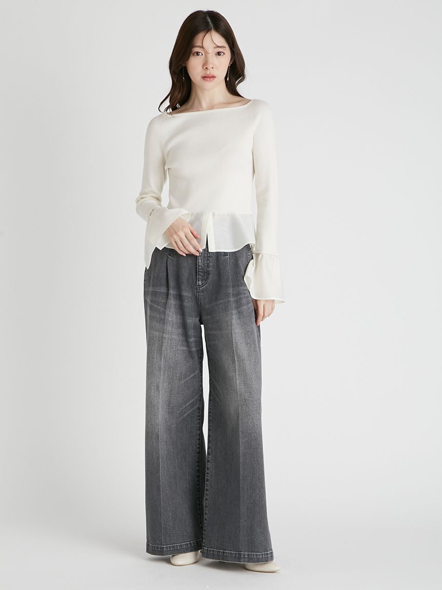 CELFORD ハイウエストワイドパンツ CELFORD（セルフォード）の「ハイウエストワイドパンツ（その他