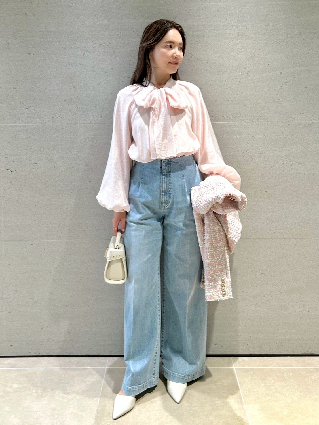 オーガニックコットンストレートデニム(ロングパンツ)｜PANTS（パンツ