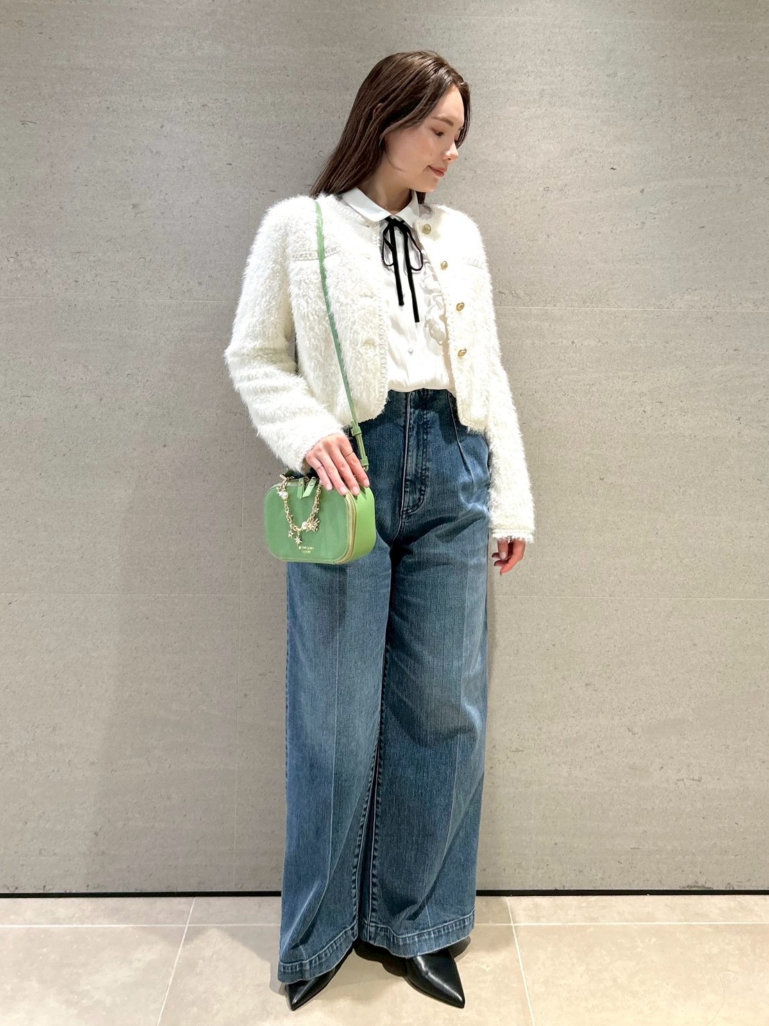 オーガニックコットンストレートデニム(ロングパンツ)｜PANTS（パンツ