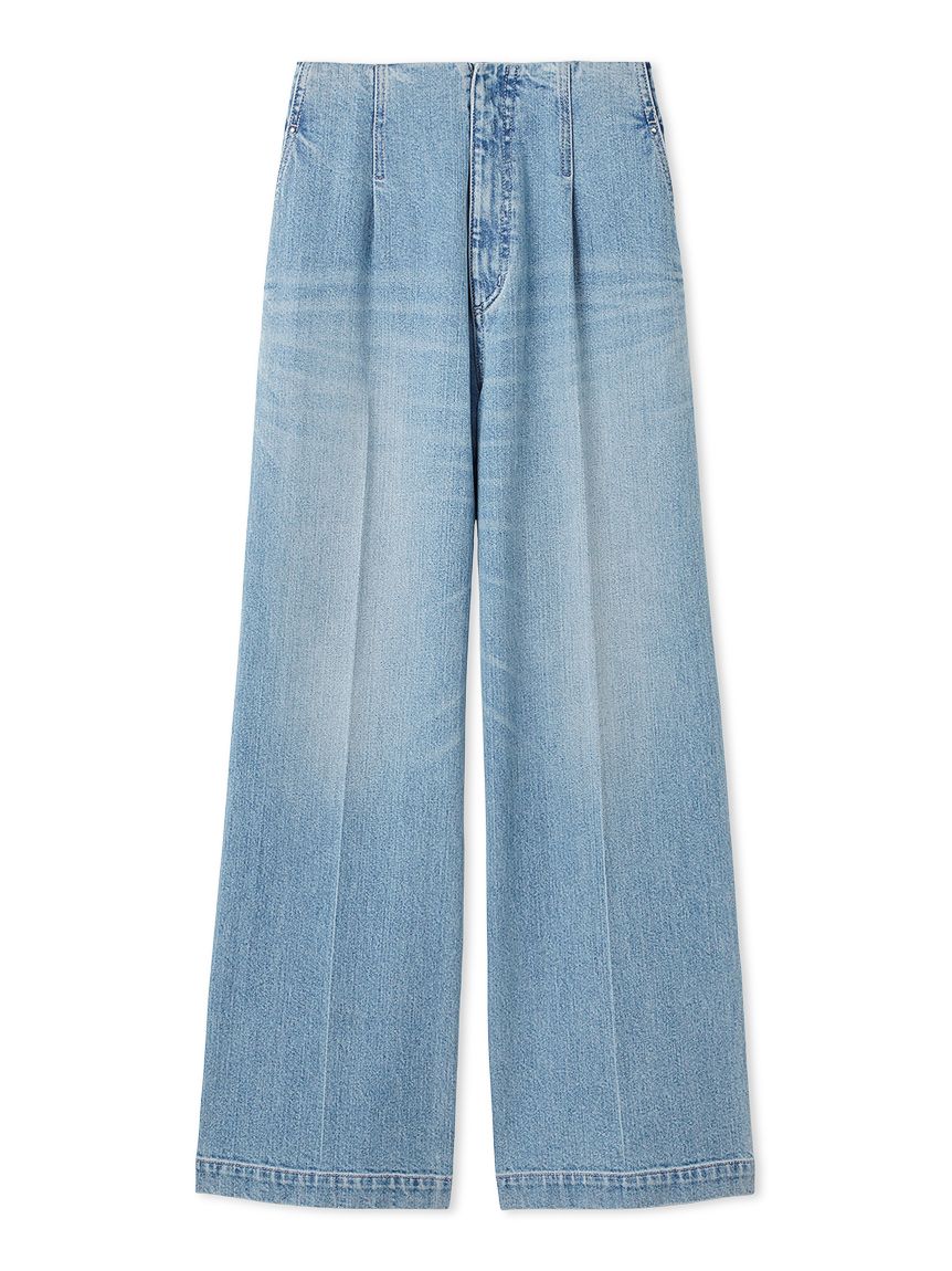 オーガニックコットンストレートデニム(ロングパンツ)｜PANTS（パンツ