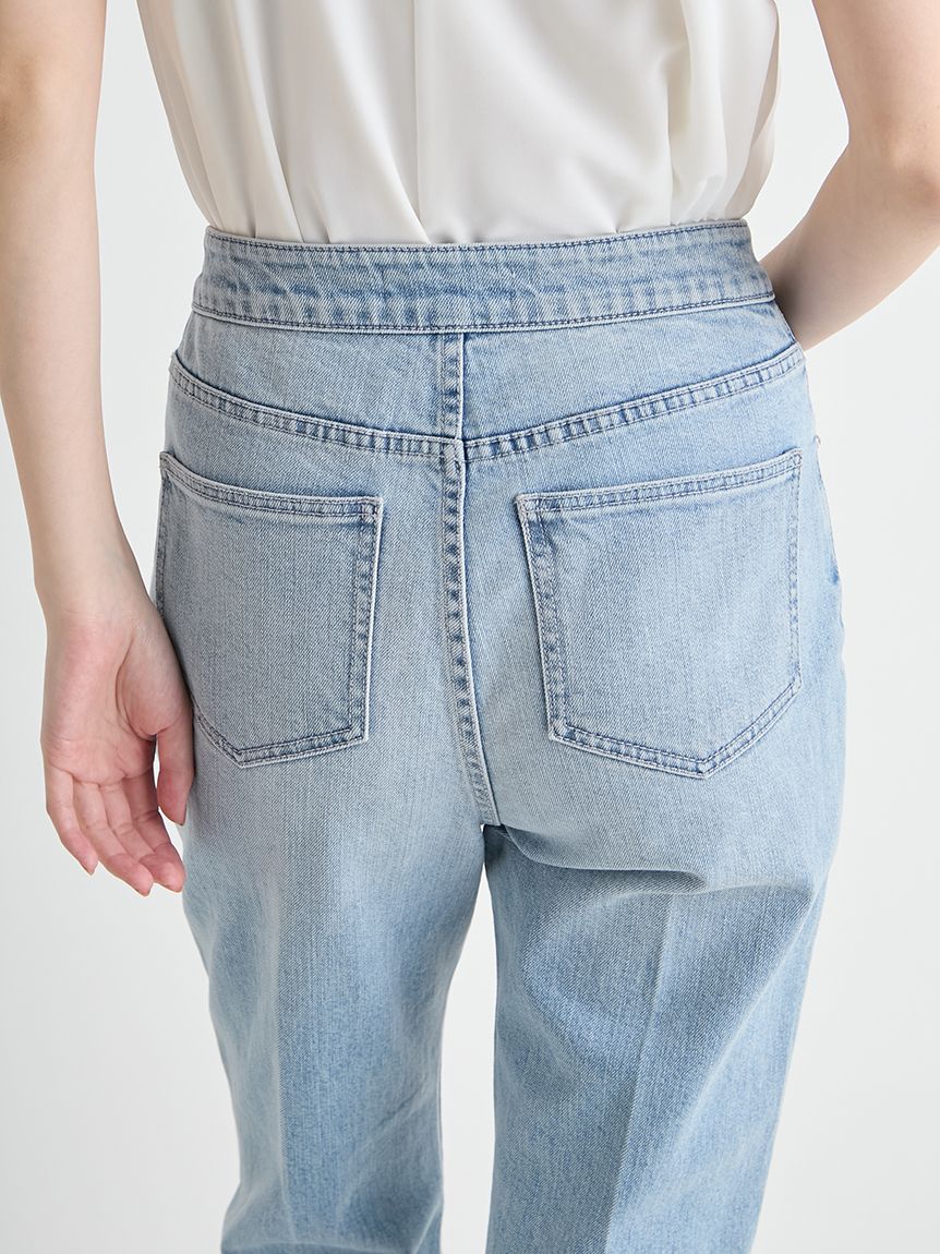 ハイウエストフレアデニムパンツ(ロングパンツ)|PANTS(パンツ ハイウエストフレアデニムパンツ(ロングパンツ)|PANTS(パンツ