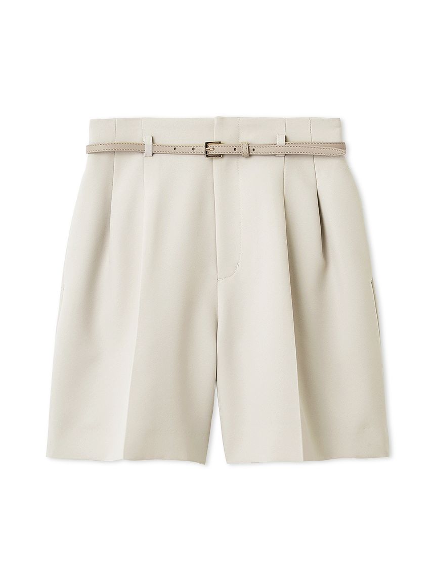 洗える】ベルト付きショートパンツ(ショートパンツ)｜PANTS（パンツ