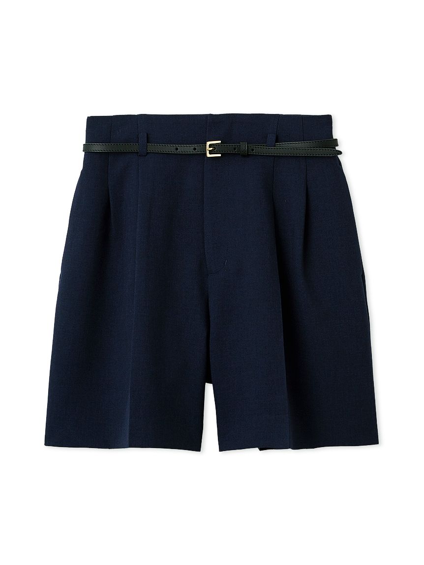洗える】ベルト付きショートパンツ(ショートパンツ)|PANTS(パンツ 洗える】ベルト付きショートパンツ(ショートパンツ)|PANTS(パンツ