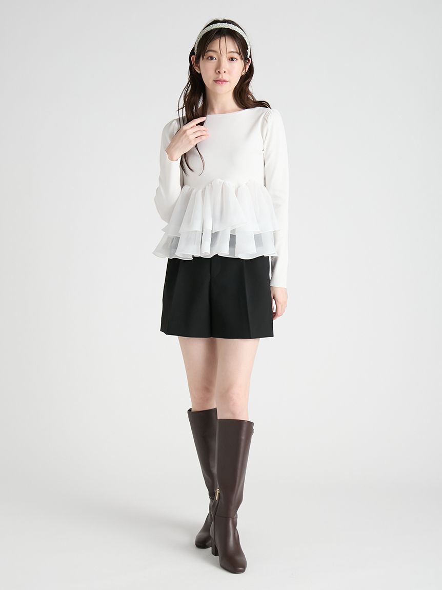 ワンタックショートパンツ(ショートパンツ)｜PANTS（パンツ）｜CELFORD
