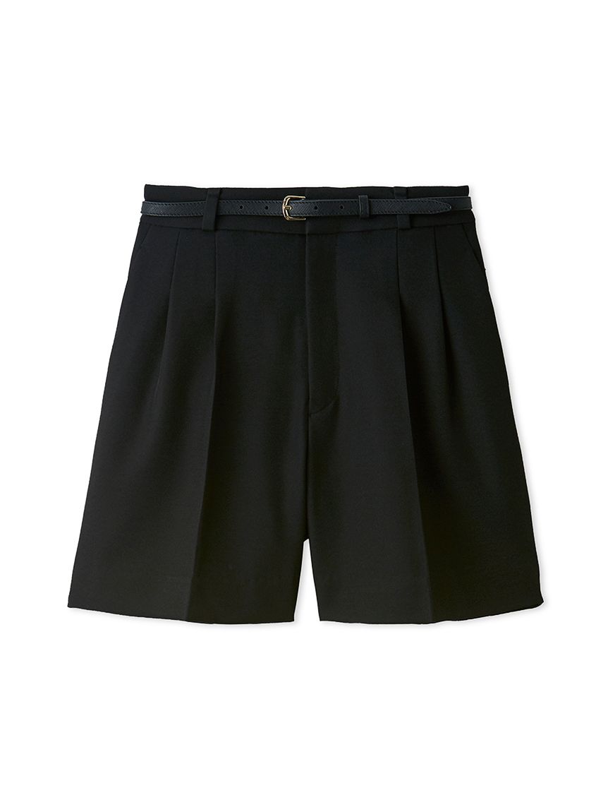 セットアップ対応】ベルト付きショートパンツ(ショート・ハーフパンツ