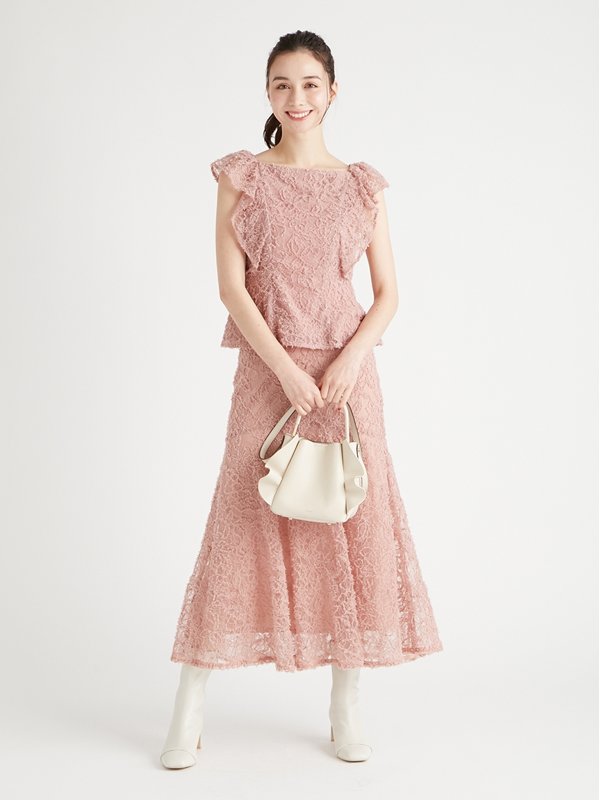レースマーメイドラインスカート(SKIRT（スカート）)｜CELFORD 
