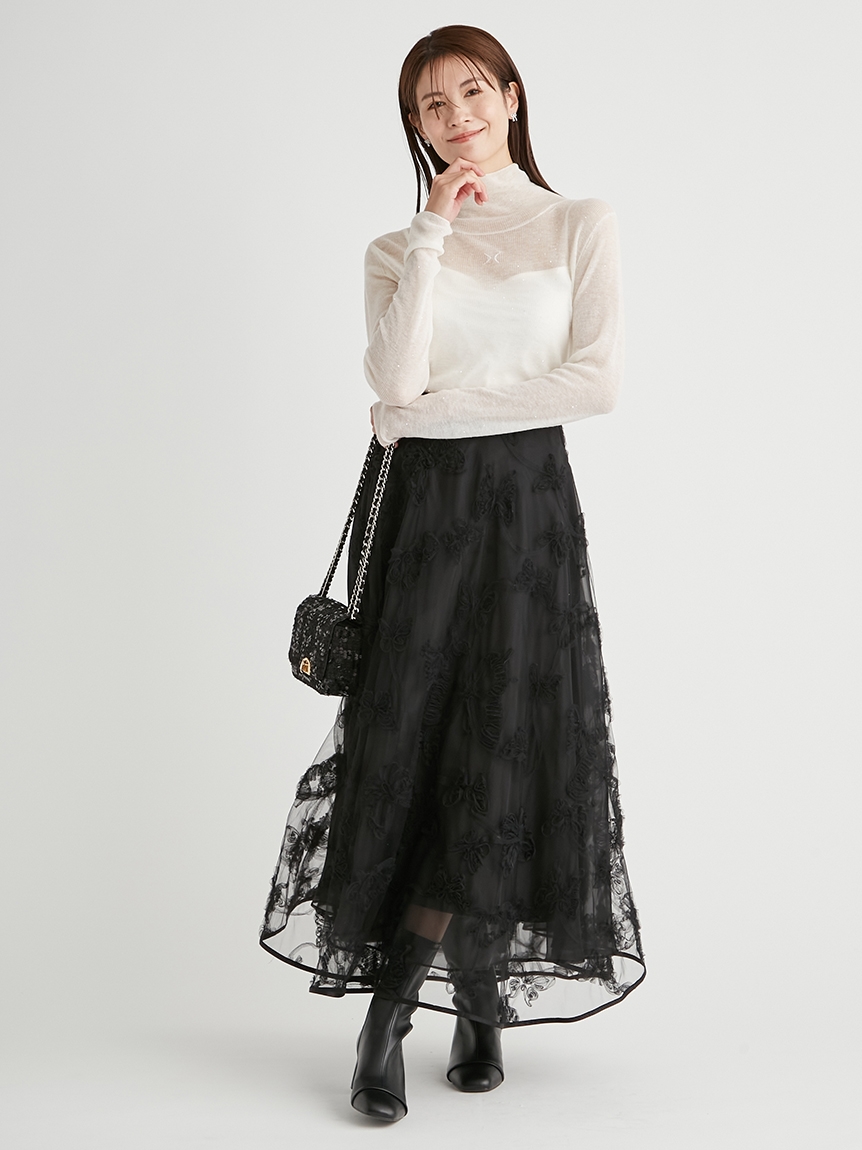 HANAE MORI×CELFORDコラボ】バタフライフレアスカート(SKIRT（スカート）)｜CELFORD（セルフォード）の通販サイト 【公式】