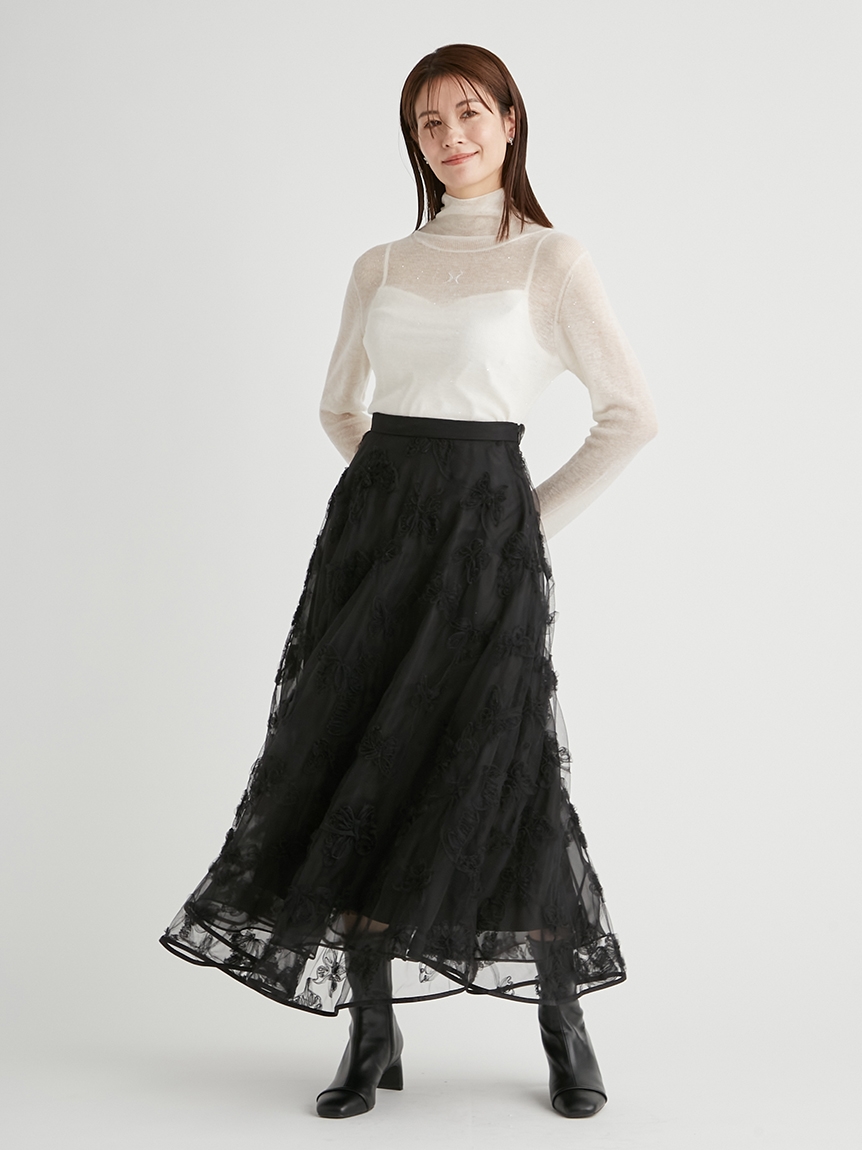 HANAE MORI×CELFORDコラボ】バタフライフレアスカート(SKIRT（スカート）)｜CELFORD（セルフォード）の通販サイト 【公式】