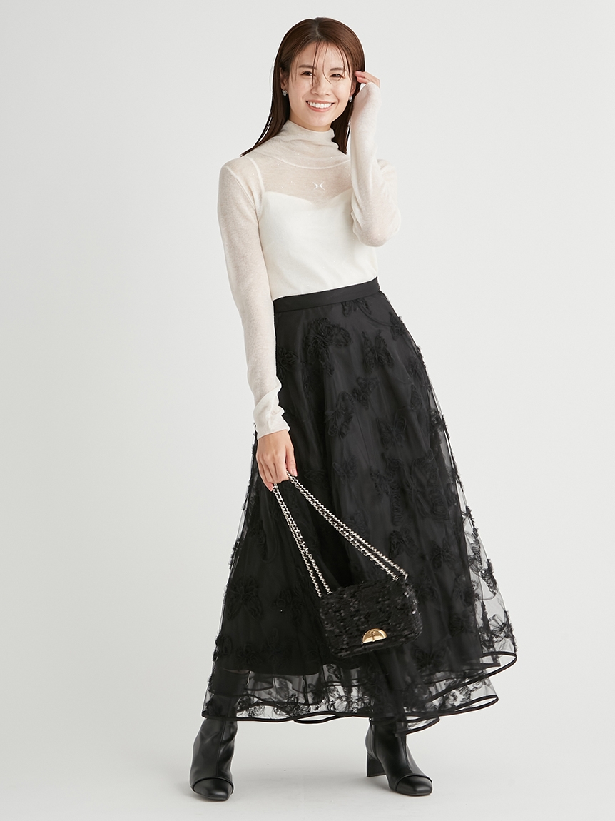 HANAE MORI×CELFORDコラボ】バタフライフレアスカート(SKIRT（スカート）)｜CELFORD（セルフォード）の通販サイト 【公式】