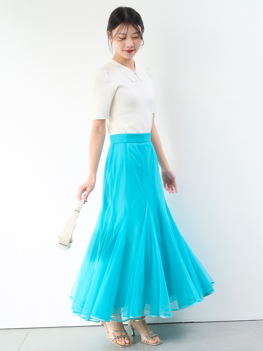 チュールセミマーメイドスカート(SKIRT（スカート）)｜CELFORD