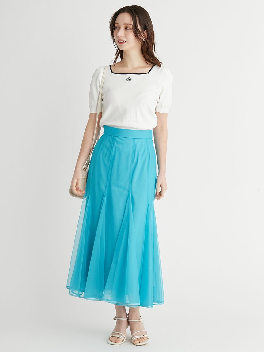 チュールセミマーメイドスカート(SKIRT（スカート）)｜CELFORD（セル 