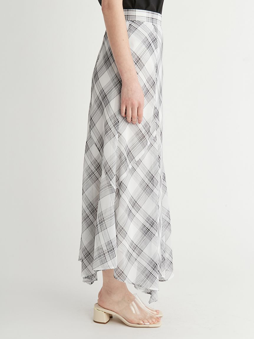 シアーチェックナロースカート(SKIRT（スカート）)｜CELFORD