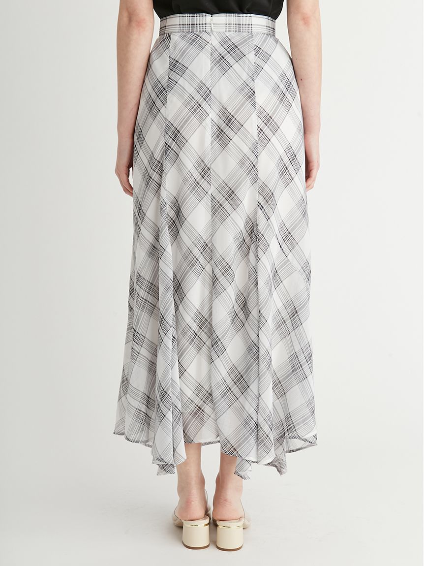 シアーチェックナロースカート(SKIRT（スカート）)｜CELFORD
