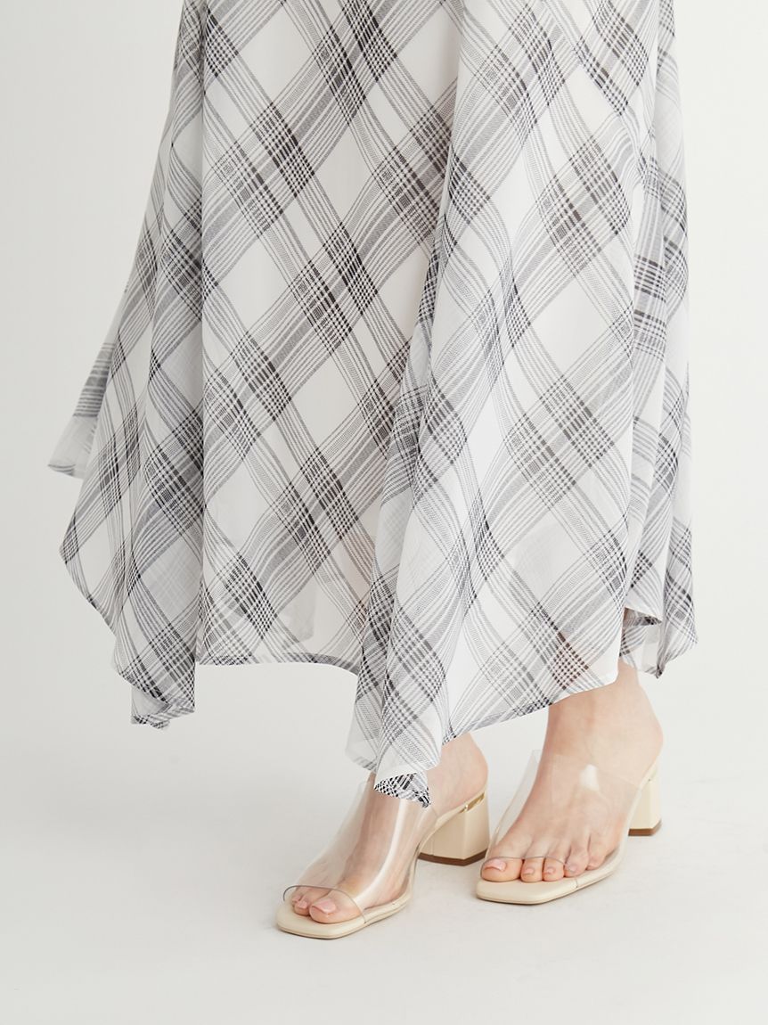 シアーチェックナロースカート(SKIRT（スカート）)｜CELFORD