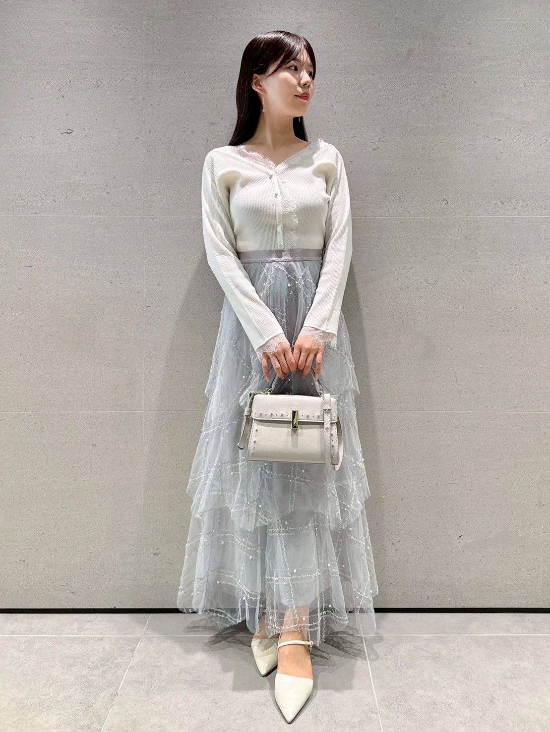コバヤシ(◍•ᴗ•◍)✧*。 HANAE MORI×CELFORDコラボ HANAE MORI×CELFORDコラボ】パールスカート(SKIRT（スカート