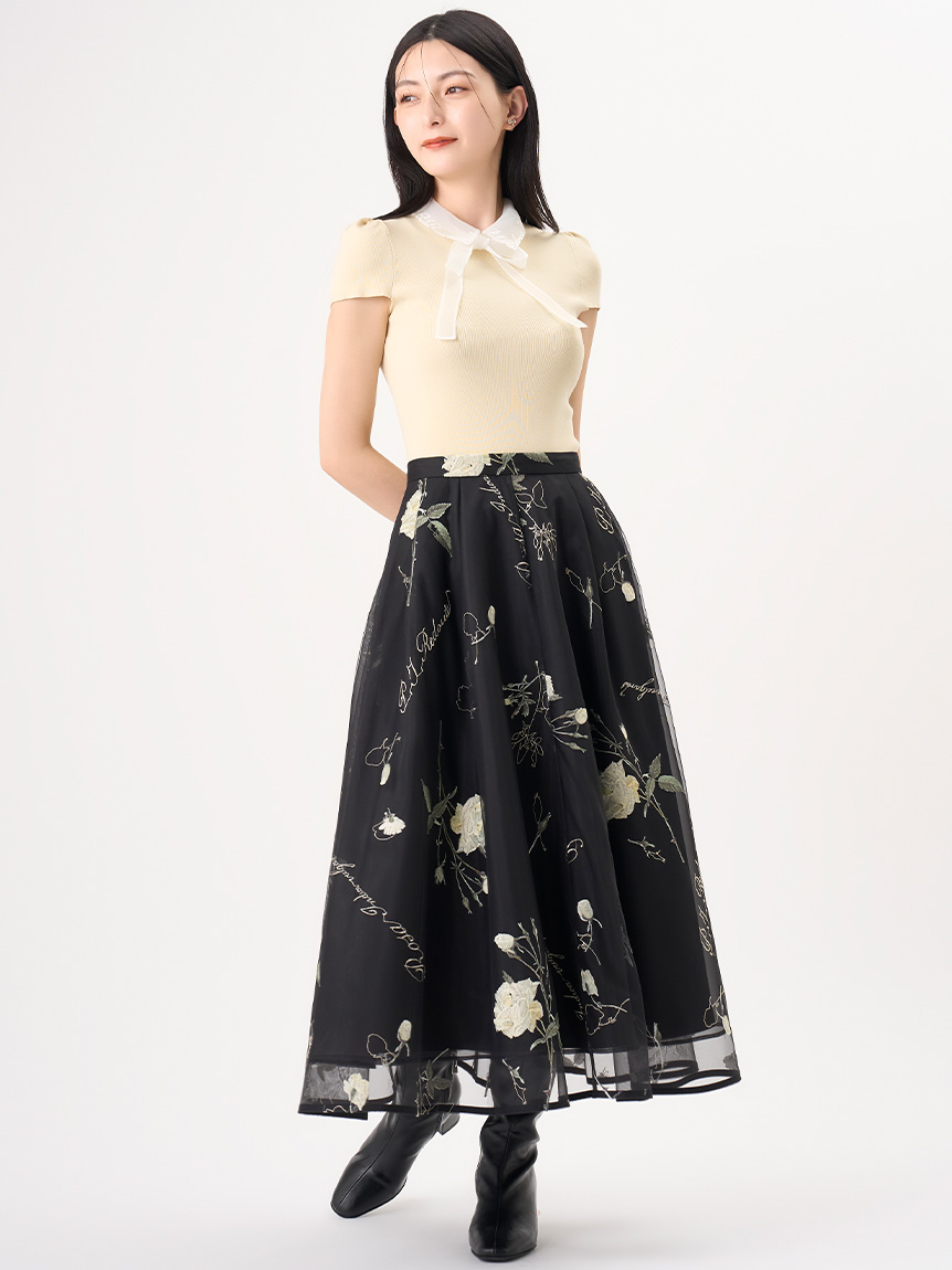 CELFORD ペンシルスカート ツイルマーメイドスカート(SKIRT（スカート）)｜CELFORD（セル