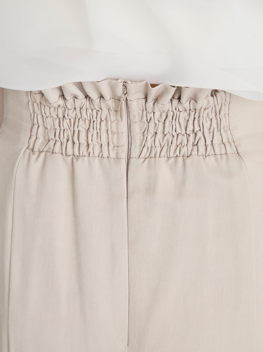 トレンチデザインマーメイドスカート(SKIRT（スカート