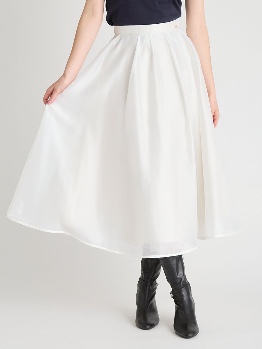 【新品即発送】celford フレアスカート　36 ベルト付きフレアスカート(SKIRT（スカート）)｜CELFORD（セル