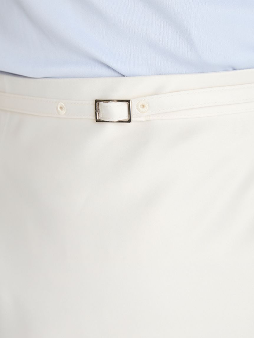 ベルト付きサテンナロースカート(SKIRT（スカート）)｜CELFORD（セル