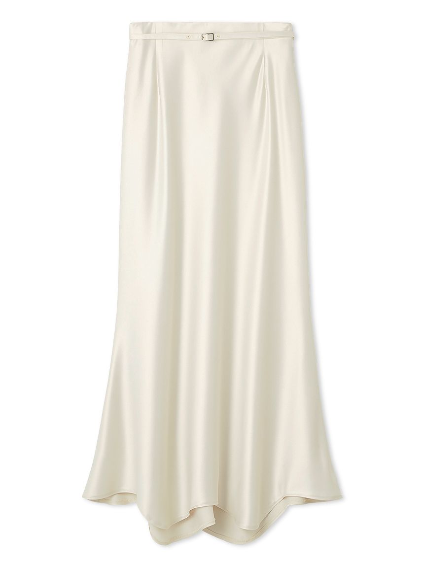 セルフォード ベルト付きサテンナロースカート 36 新品未使用 ベルト付きサテンナロースカート(SKIRT（スカート）)｜CELFORD（セル