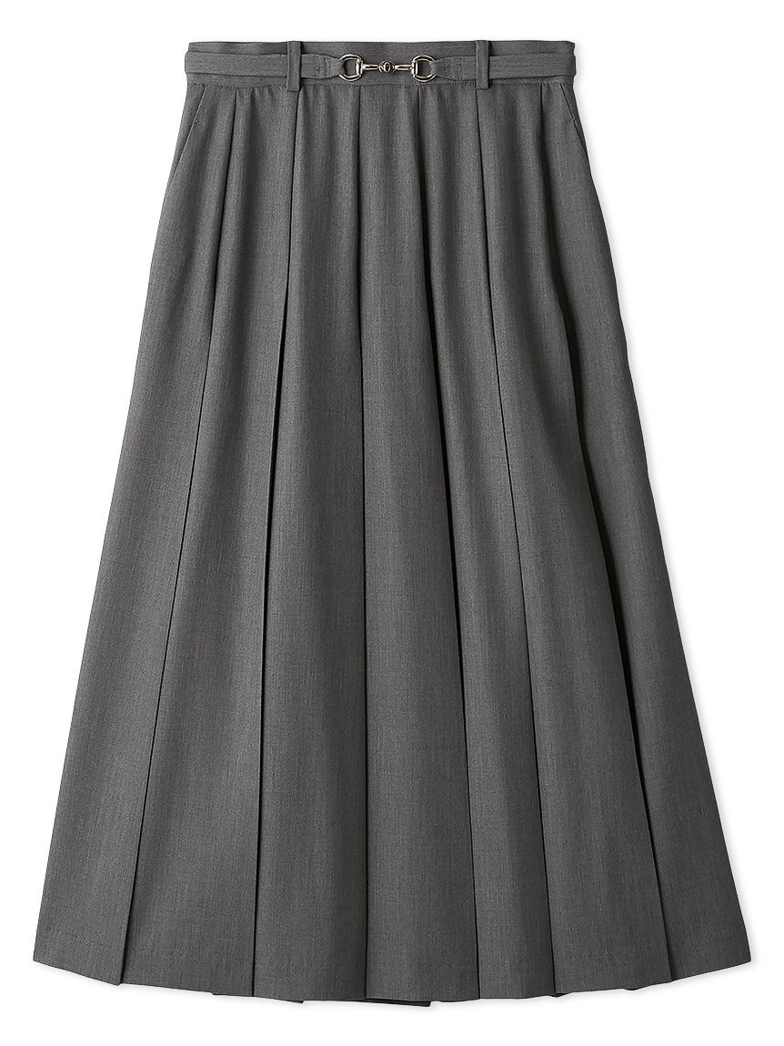 ベルト付きプリーツスカート(SKIRT（スカート）)｜CELFORD（セル