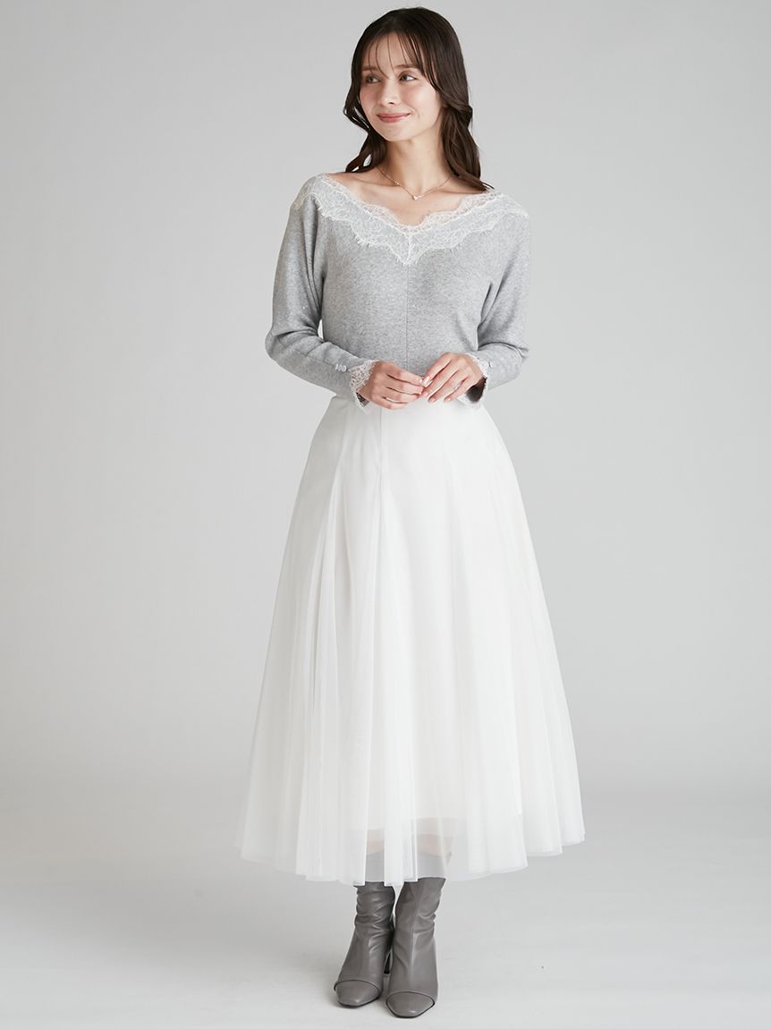 シアーチュールスカート(SKIRT（スカート）)｜CELFORD（セルフォード