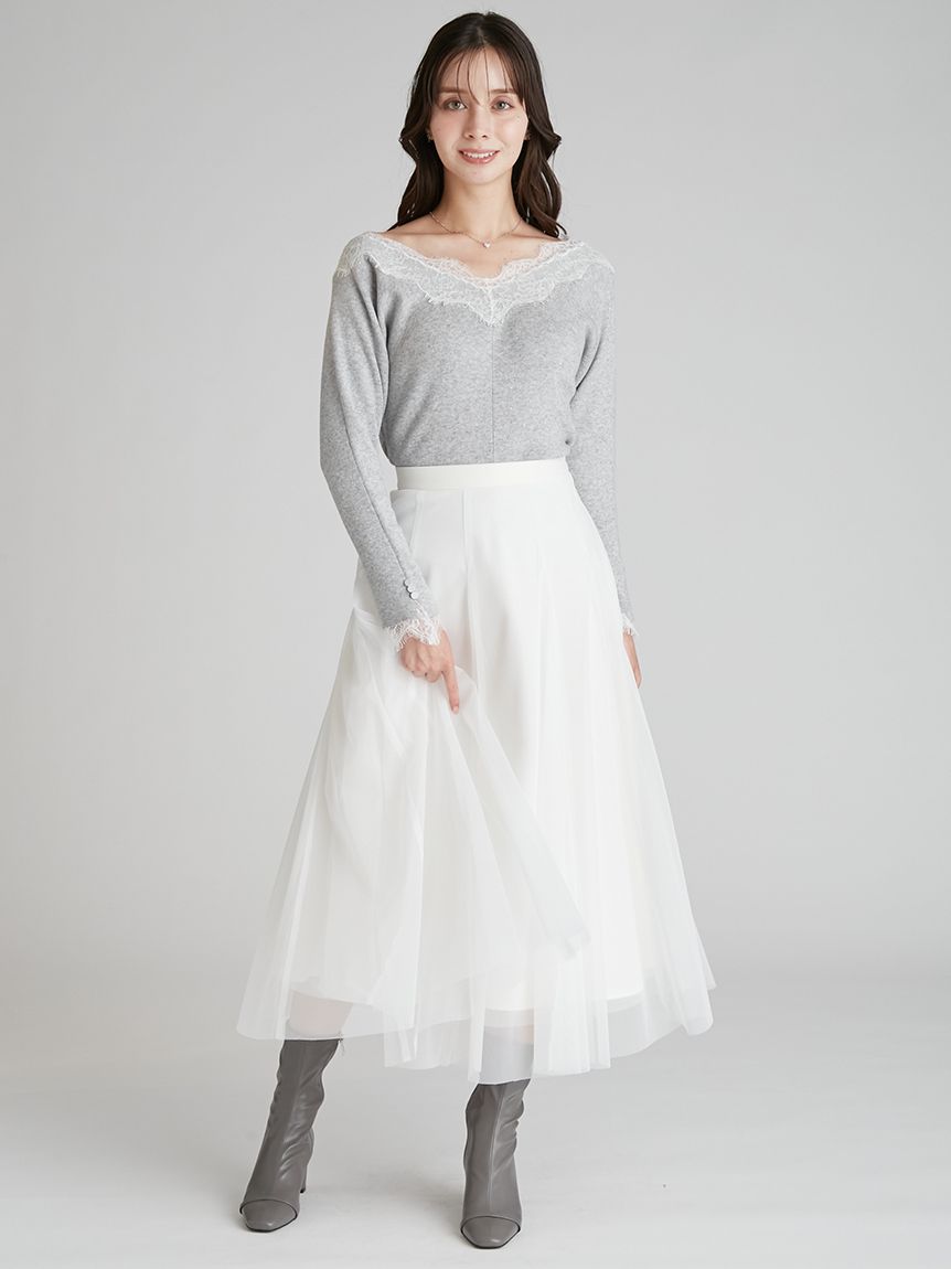 シアーチュールスカート(SKIRT（スカート）)｜CELFORD（セルフォード