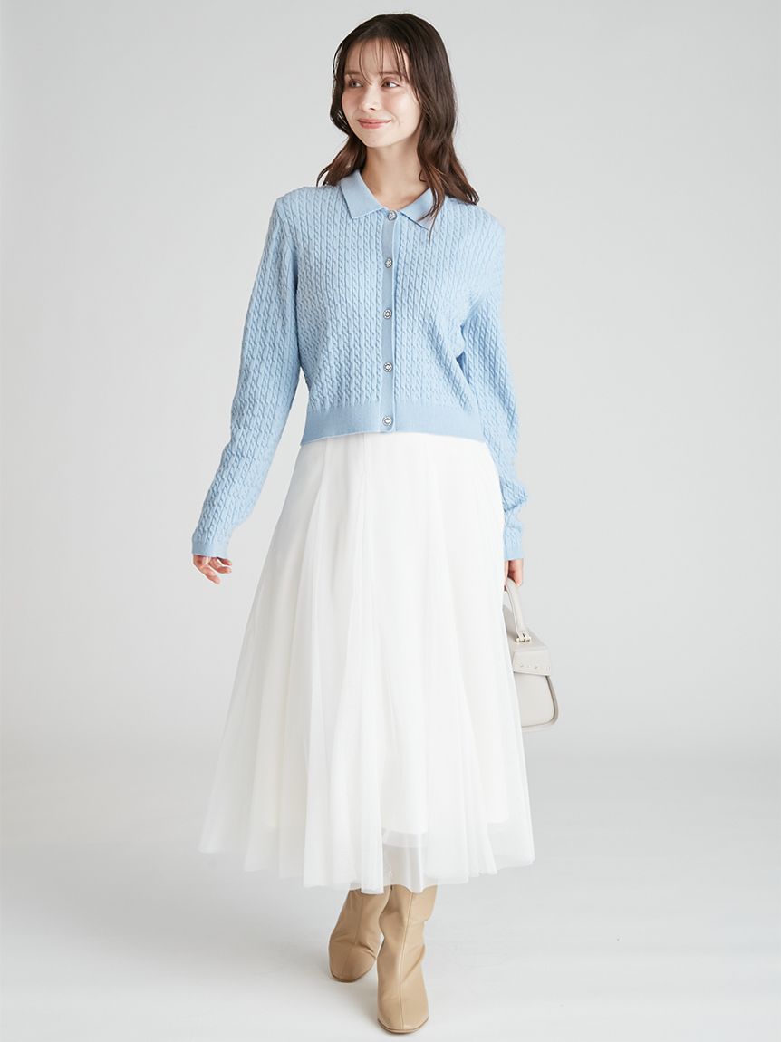 シアーチュールスカート(SKIRT（スカート）)｜CELFORD（セルフォード