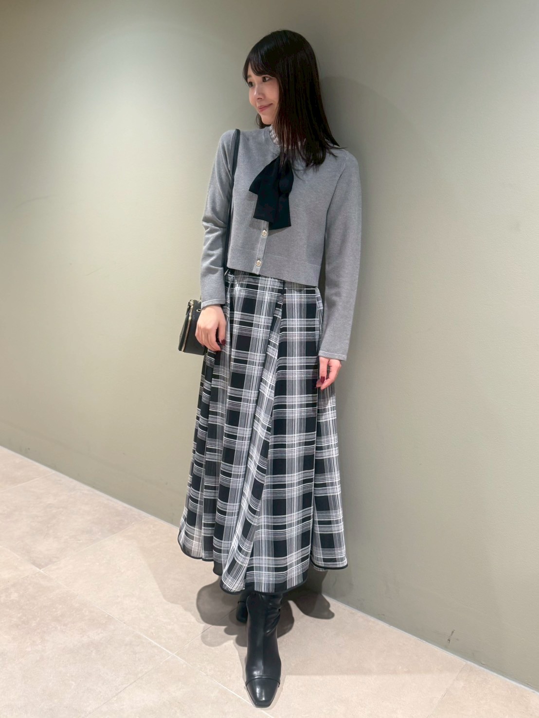 ウォッシャブル】シアーチェックスカート(SKIRT（スカート）)｜CELFORD