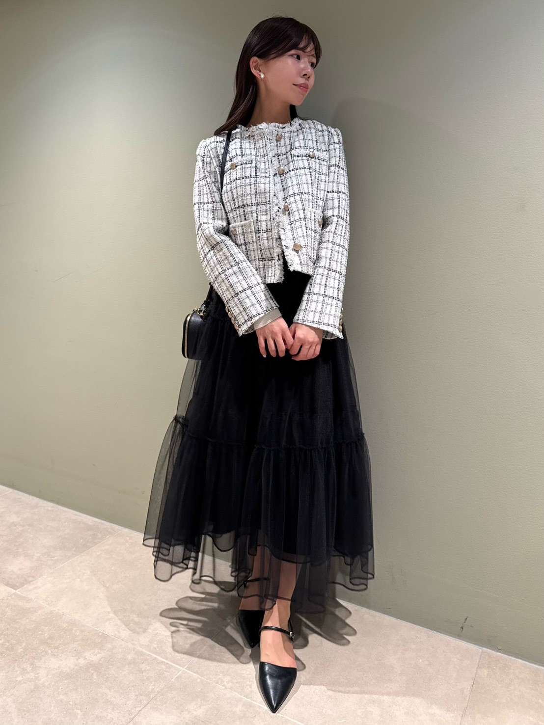 CELFORD ティアードデザインスカート チュールティアードスカート(SKIRT（スカート）)｜CELFORD（セル