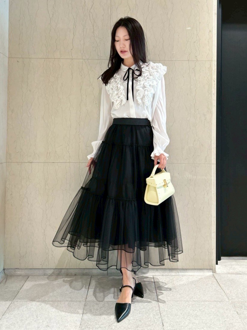 チュールティアードスカート(SKIRT（スカート）)｜CELFORD（セル