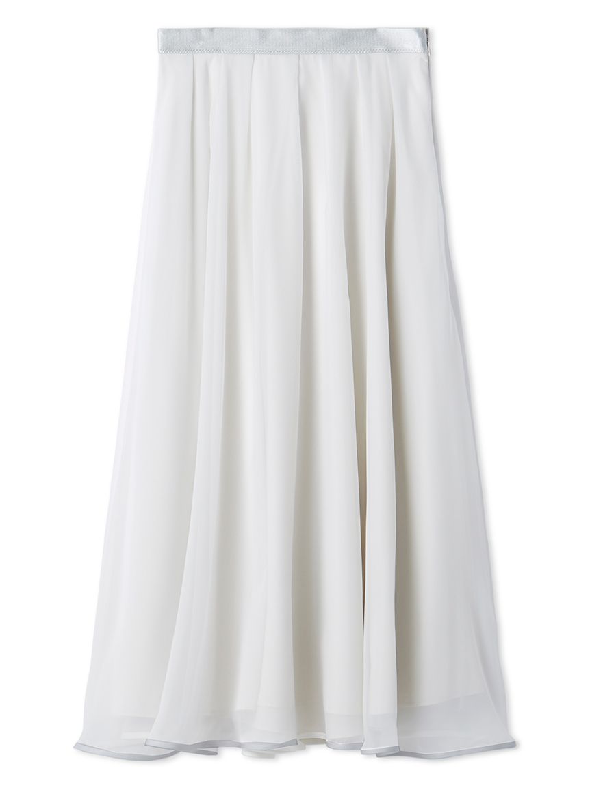 【美品】セルフォード　今季完売品　シアータックフレアスカート　36 ピンク シアータックフレアースカート(SKIRT（スカート）)｜CELFORD（セル