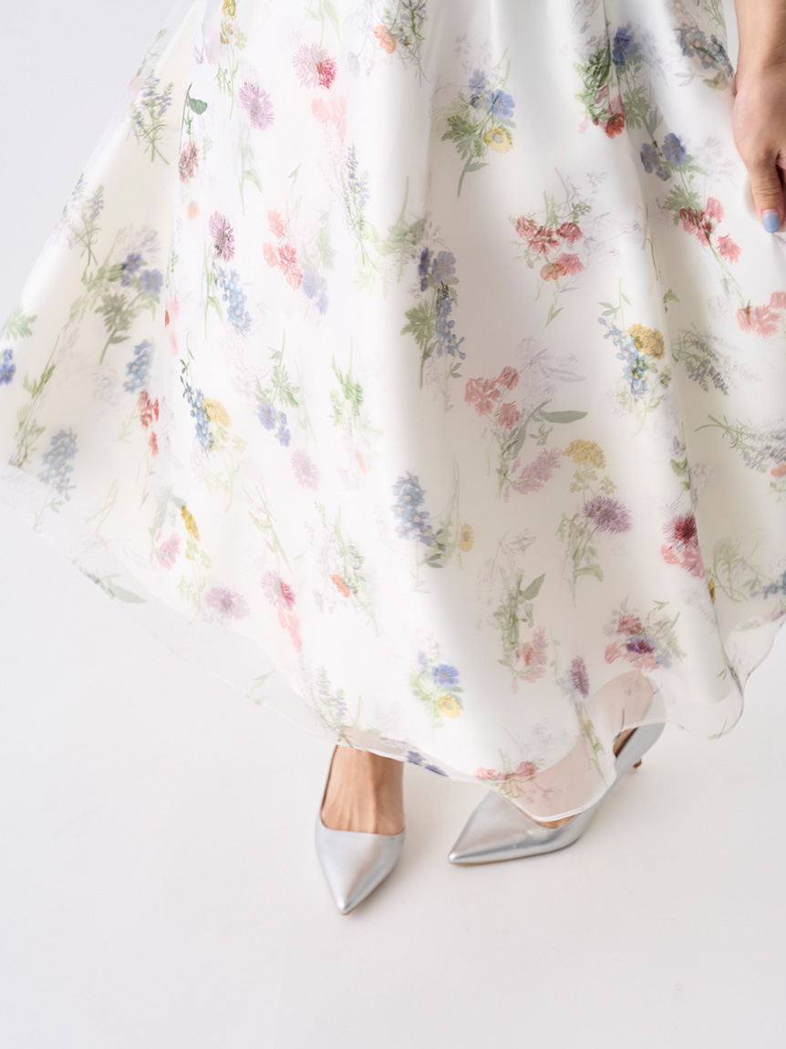 レイヤードフラワープリントスカート(SKIRT（スカート）)｜CELFORD