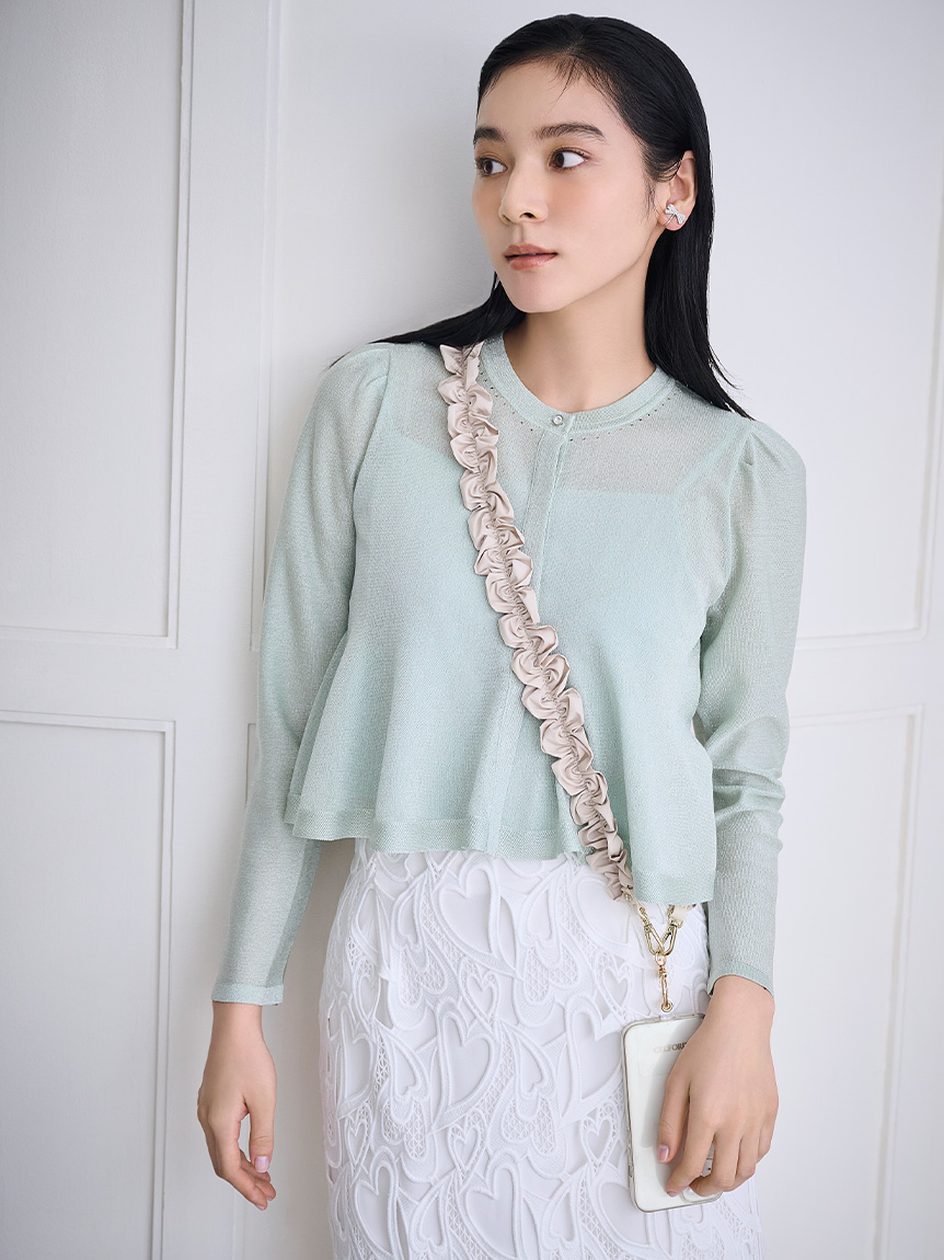 WEB限定サイズ】ハートレースタイトスカート(SKIRT（スカート