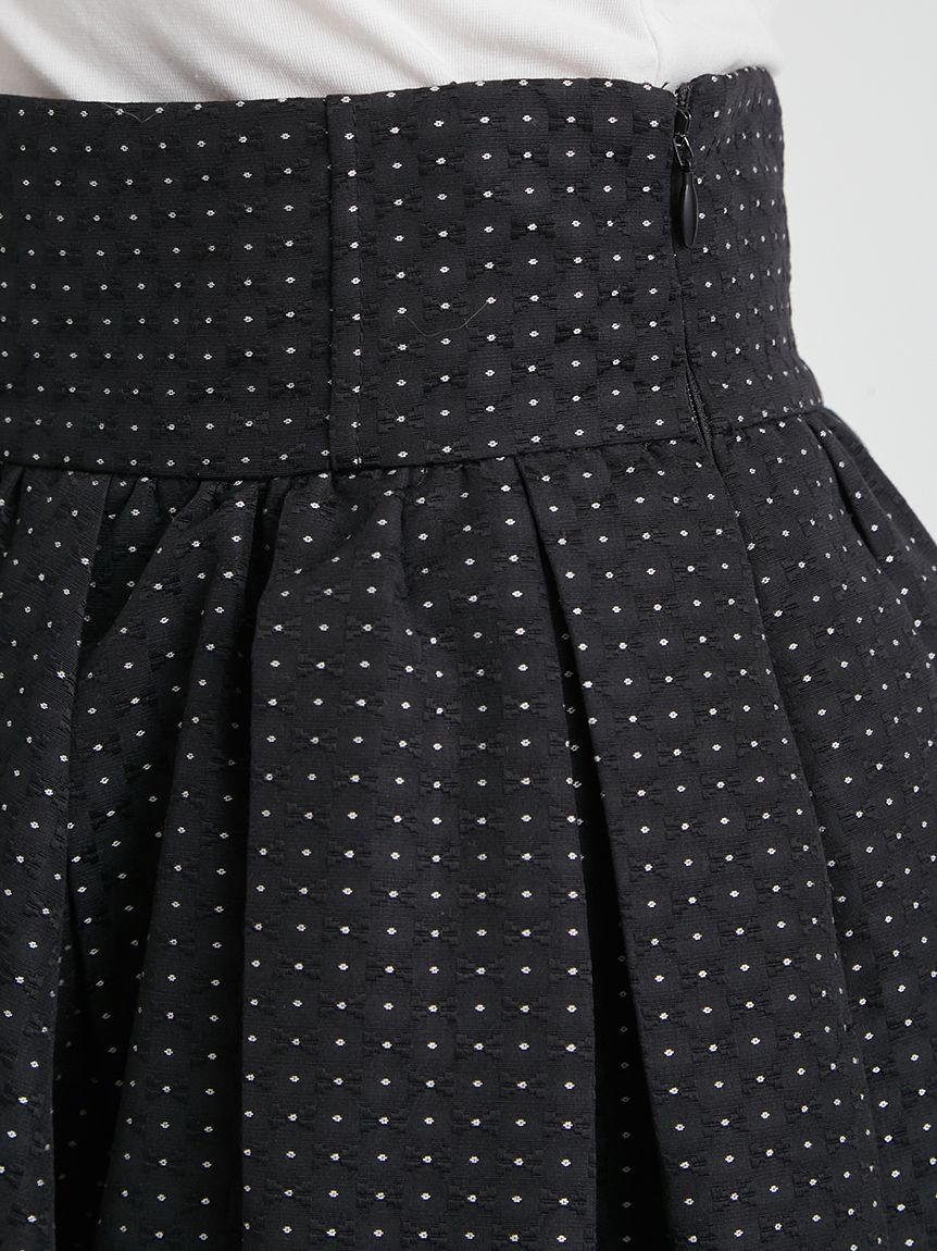 洗える】ジャガードタックフレアスカート(SKIRT（スカート）)｜CELFORD