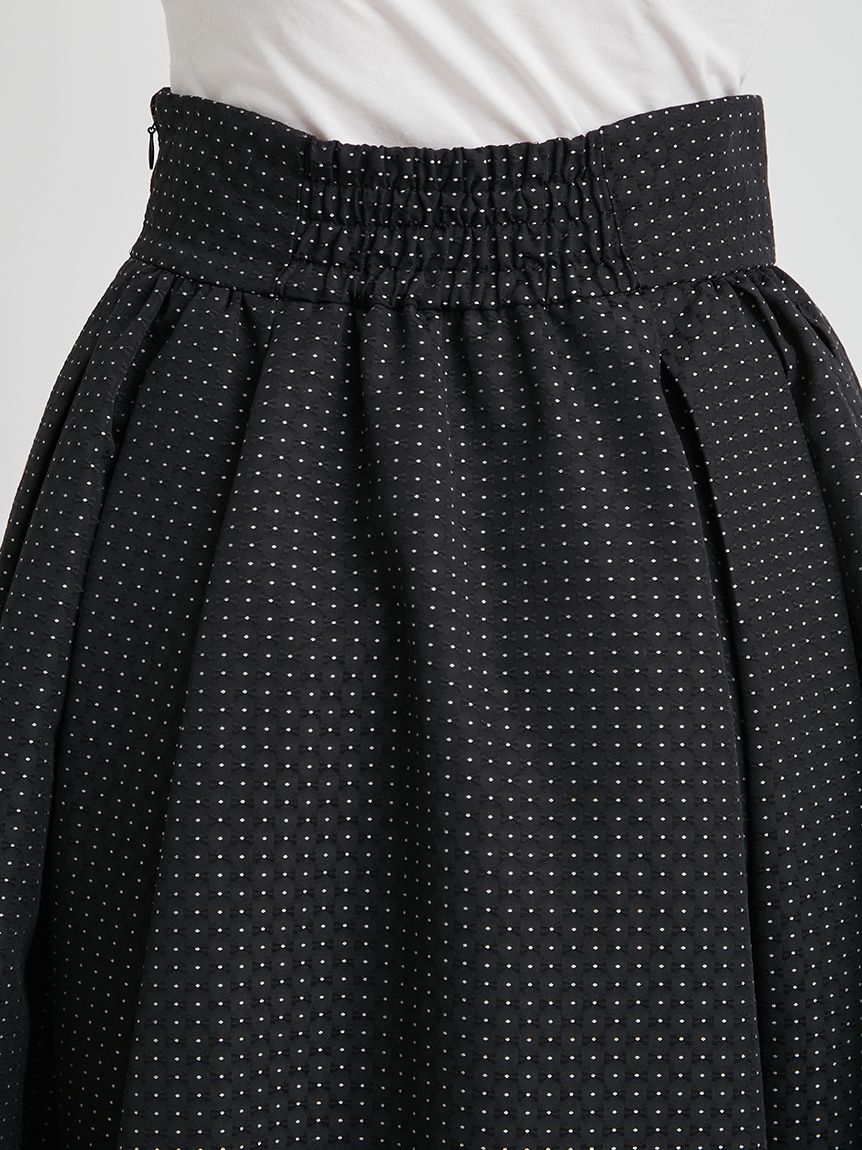 洗える】ジャガードタックフレアスカート(SKIRT（スカート）)｜CELFORD