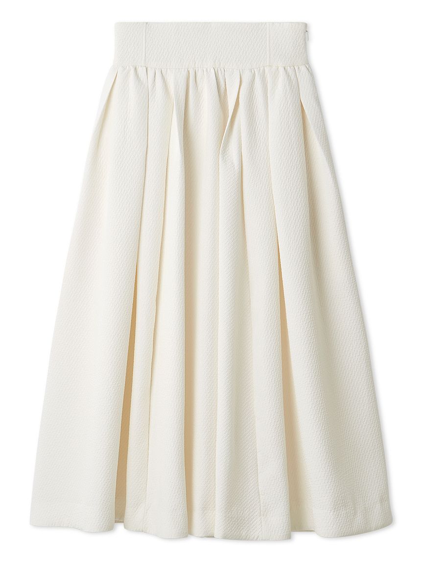 洗える】ジャガードタックフレアスカート(SKIRT（スカート）)｜CELFORD