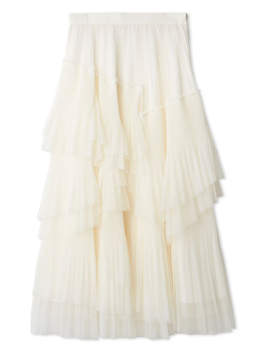 CELFORD チュールスカート　アイボリー チュールティアードスカート(SKIRT（スカート）)｜CELFORD（セル
