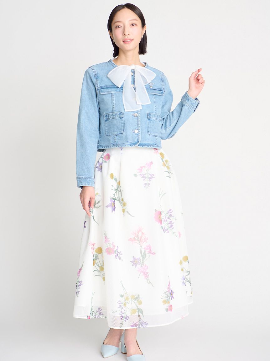 CELFORD ミニメッシュフラワースカート ミニメッシュフラワースカート(SKIRT（スカート）)｜CELFORD（セル