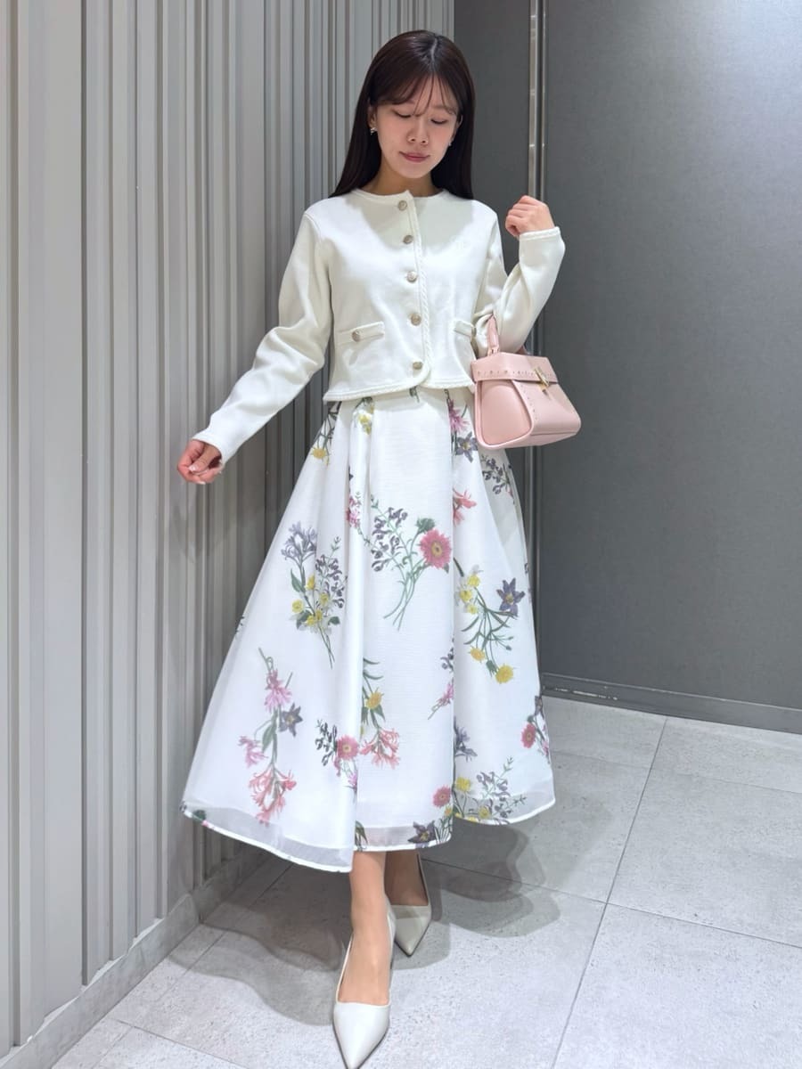 ミニメッシュフラワースカート(SKIRT（スカート）)｜CELFORD（セル