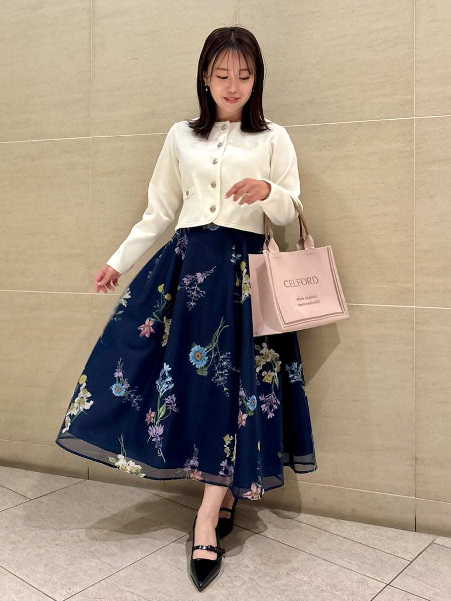 ミニメッシュフラワースカート(SKIRT（スカート）)｜CELFORD（セル