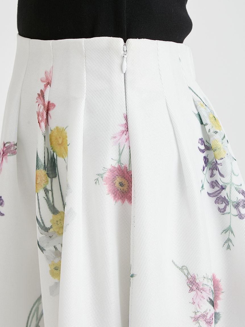 ミニメッシュフラワースカート(SKIRT（スカート）)｜CELFORD（セル